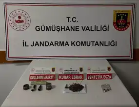 Gümüşhane'de Uyuşturucu Operasyonu: Şüpheli Serbest