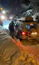 Gümüşhane'de Kapalı Yolda Mahsur Kalan Diyabet Hastası Kurtarıldı