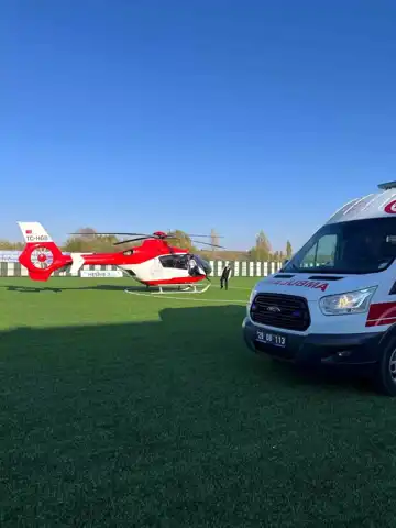 Bebek'in Boğazına Fındık Kaçtı, Helikopterle Hastaneye!