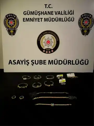 Gümüşhane'de İşyeri Hırsızlığı: Şüpheli Yakalandı