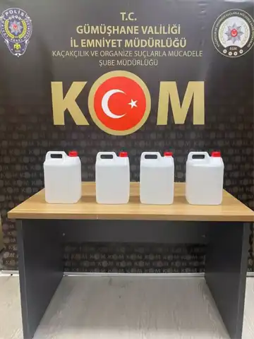 Doğu Anadolu'da Kaçak Alkol Operasyonu: 4 Gözaltı