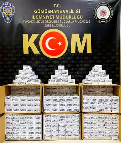 Gümüşhane'de Kaçak Makaron Operasyonu: 1 Gözaltı