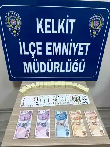 Gümüşhane'de Kumar Baskını: 5 Kişiye Ceza