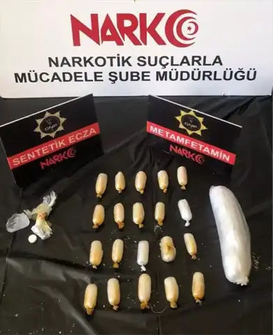 Mide ve Bağırsaklarında Uyuşturucuyla Yakalandı!